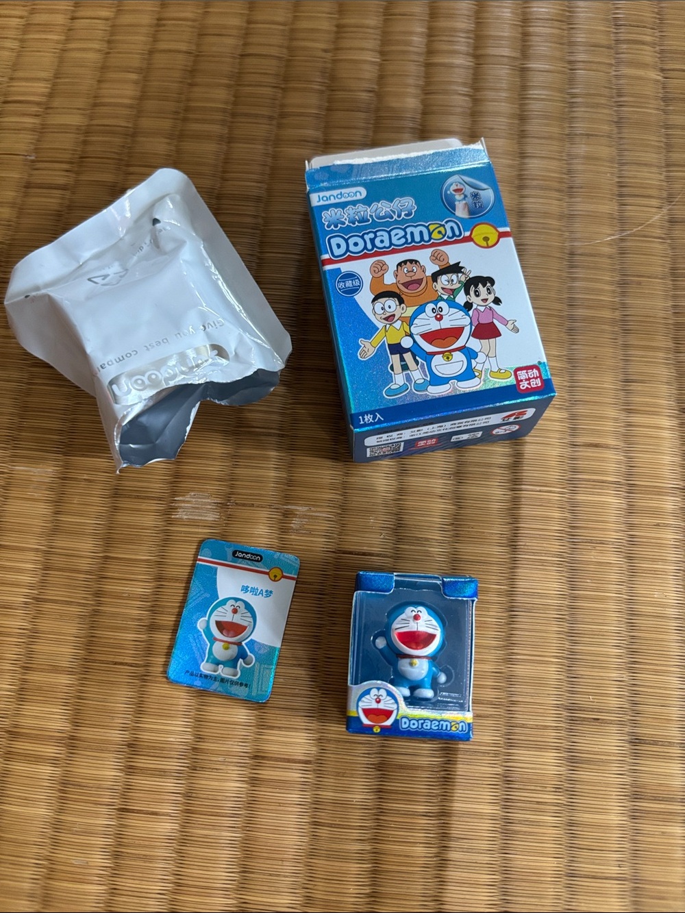OPENED Doraemon Blind Box- Mini Figure Toy - Licensed Character Collectible